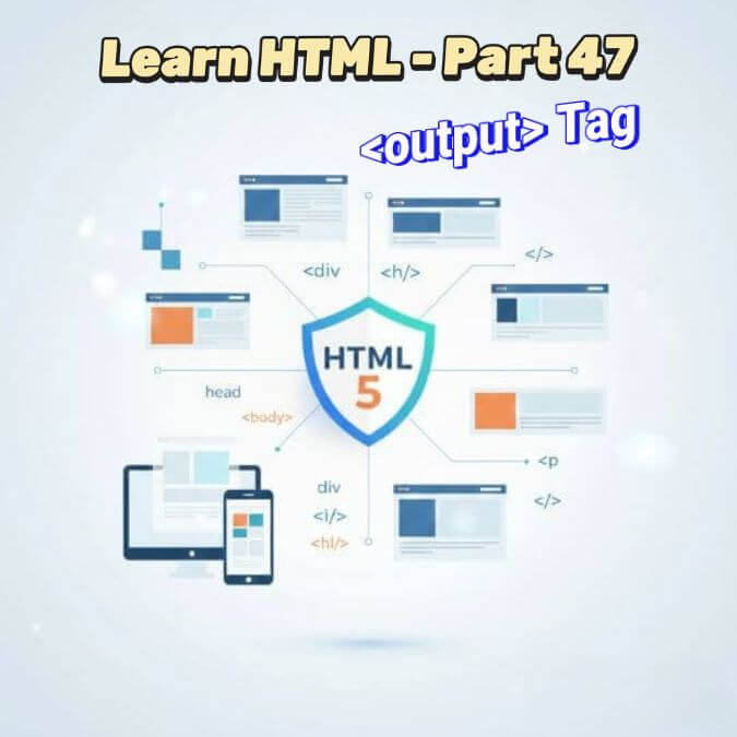 learn-html-part-47-output-tag-display-calculation-result-thumbnail