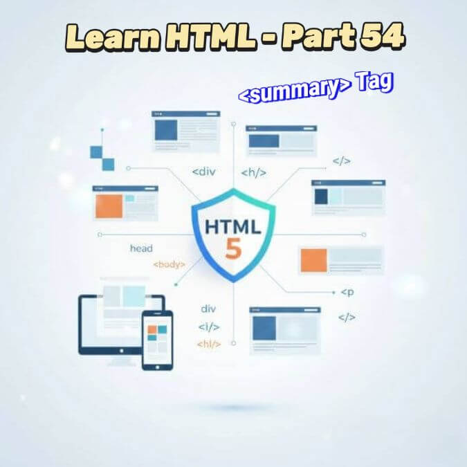 learn-html-part-54-summary-tag-details-caption-thumbnail